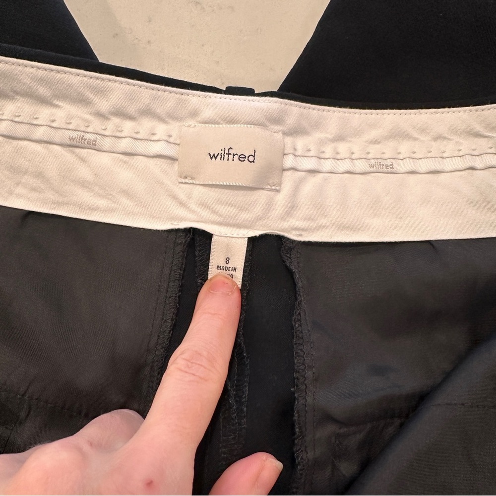 Aritzia Wilfred Black Pants